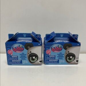 Littlest Pet Shop Pet Surprise Series 1 -  Set of 2 Blind Boxes (NEW)